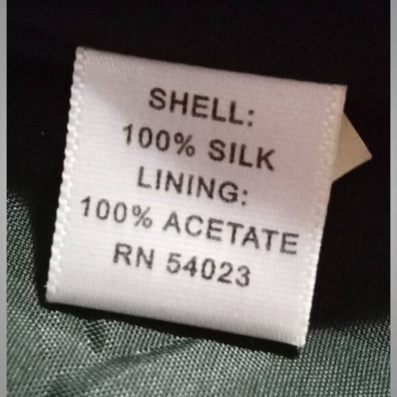 Banana Republic black SILK skirt women's size 2 - Picture 6 of 8